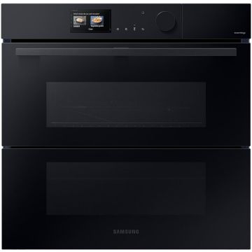 Samsung Cuptor incorporabil Samsung NV7B6799JAK/U2, Electric, 76 l, Autocuratare pirolitica, Dual Cook Steam, AI Pro Cooking, Camera, Dual Cook Flex , WiFi, Negru