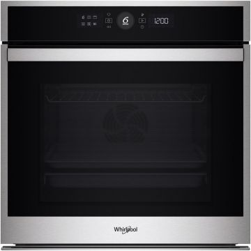 Whirlpool Cuptor incorporabil Whirlpool WOI4S8CM1SXA, Electric, 73 l, Autocuratare catalitica, Tehnologie al 6-lea simt, Casa A+, Negru/Inox